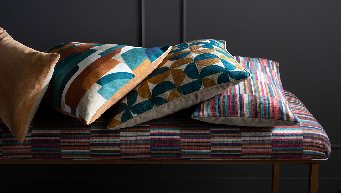 Thema Sofa and Window - European Textiles - upholstery 5